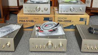 Ampli DENON PMAS10iiS10iiiS10iiiL Limited2000SE Fullbox [upl. by Neztnaj880]