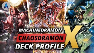 Machinedramon amp Chaosdramon X Antibody Deck Profile amp Combo Guide  Digimon Card Game BT12 Format [upl. by Yerggoeg]