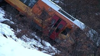 Accident du train des Pignes quatre blessés hospitalisés [upl. by Llehsar]