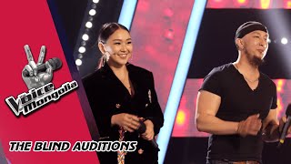 TimurS OtgonbolorL  quotNo Lie ft Dua Lipaquot  Blind Audition  The Voice of Mongolia 2022 [upl. by Donaghue]