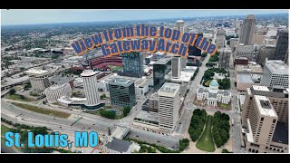 Making our way from the top of the Gateway Arch to the bottom and walking around the museum stlouis [upl. by Ratna326]