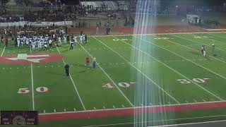 Groesbeck vs Mexia High School Varsity Mens Football [upl. by Mathia596]