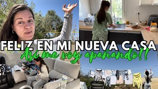 🏡SEGUIMOS CON LAS MEJORAS DE LA CASA NUEVA ✨ tareas del hogar 🧺 [upl. by Hooper440]