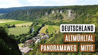 🇩🇪 Altmühltal Panoramaweg Mitte • Wandern im Naturpark Altmühltal in Bayern [upl. by Jarv]