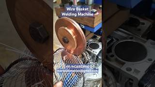 Automatic Wiremesh Basket Welding Machine Wire Basket Ring Welding Machine Automatic Seam Welding [upl. by Namialus]