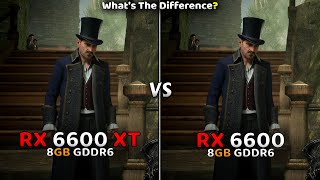 RX 6600 vs RX 6600 XT  Test In 2023 With 10 Games at 1080P🔥 [upl. by Nosremaj622]