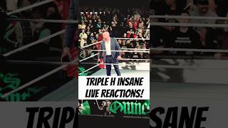 Epic Triple H Entrance LIVE Reaction  RAW After WrestleMania 2024 wwe [upl. by Wehrle]