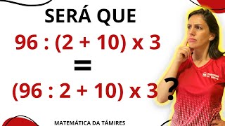 EXPRESSÕES NUMÉRICASmatematicadatamires [upl. by Eibmab568]