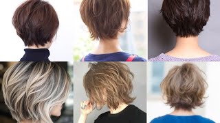 Wavy Short Pixie Bob Haircuts Woman Short Bob Haircuts 2024 [upl. by Aveer]