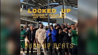 FREE ONEFOUR X HEADIE ONE  AUS DRILL TYPE BEAT  LOCKED UP [upl. by Levy]