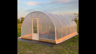 A beginners guide on how to build a greenhouse from Growers Solution to grow organic food Part 1 [upl. by Nahej759]