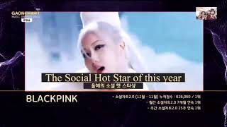 BLACKPINK at the 10th Gaon Chart Music Awards 2021 COMPILATION [upl. by Ryder]