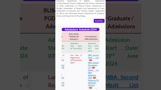 du sol MBA admission 2nd merit list release 2024  How to Checksol dusolnewupdates dusol [upl. by Aehsa]