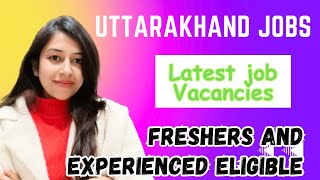 Dehradun Job Vacancy [upl. by Eannej]