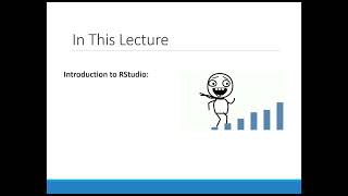 Lecture  Introduction to RStudio Part 1 [upl. by Notterb]