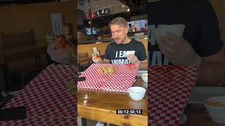 Joel Hansen REALLY DOESNT LIKE This Food food fastfood foodchallenge texas seafood [upl. by Berti]