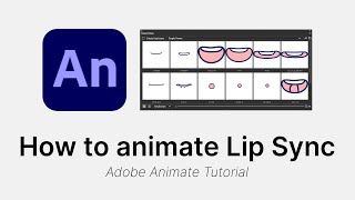 How to animate lip sync using Symbols and the Frame Picker  Adobe Animate CC Tutorial [upl. by Sandeep]