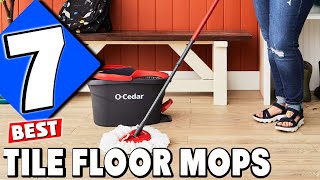 Floor Cleaning Revolution Discover the 7 Best Mops for Tile Floors [upl. by Annauqal]