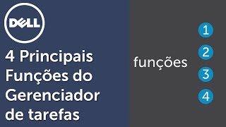 4 Principais funções do Gerenciador de Tarefas [upl. by Nyleikcaj]