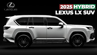 2025 Lexus LX Luxury Hybrid SUV Evolution Redesign Rumors amp Release Date [upl. by Sussna]