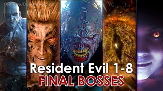 Evolution of Final Bosses in Main Resident Evil Games 20022021 [upl. by Mercado]