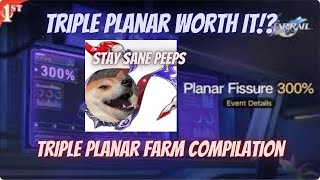 TRIPLE PLANAR  TRIPLE SCAM   PLANAR FARM SIMULATOR  Honkai Star Rail [upl. by Bello]