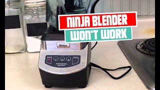 Ninja Blender Troubleshooting  Why It Wont Work and How to Fix It [upl. by Edmead249]