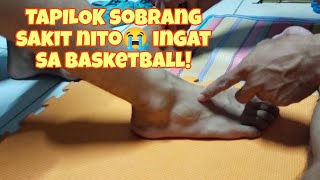 TAPILOK NA NAMAN SA BASKETBALL😭 WSUBSCRIBE 🥰 [upl. by Bang]