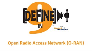 ORAN Open Radio Access Network  Defined in Nine Words or Less [upl. by Nednal123]