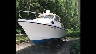 1998 Parker 2520 MV Fishing boat for sale in Saint George ME 12500 [upl. by Krik435]