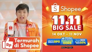 Ikut Jirayut Belanja di Shopee 1111 Big Sale  Shopee Live Flash Sale 50 amp Gratis Ongkir RP0 [upl. by Kory]