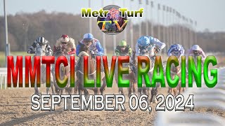 06 September 2024  Philippines Horse Racing Live  Metro Manila Turf Club Inc [upl. by Papotto]