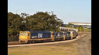 A very nice night for trainspotting feat2x48s QLs 1920 Bombo ballast and Dunmore sandstone [upl. by Ojyram527]