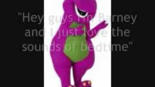 Barney Inappropriate Song MUST SEE [upl. by Rugen]