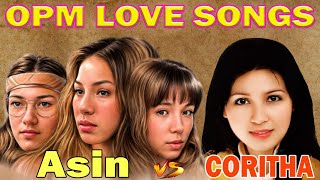 Tagalog Love Songs Medley OPM Songs 2024 💗 Coritha Asin Greatest Hits Of All Time1 [upl. by Garv355]