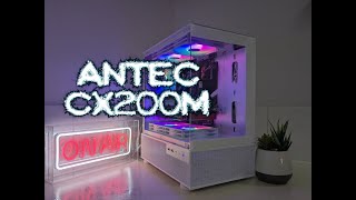 Antec CX200M case review and Timelapse build [upl. by Ellga467]