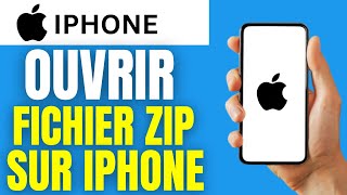 Comment ouvrir un fichier zip sur iphone [upl. by Hplodur]