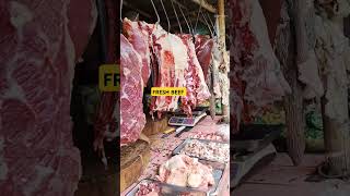 Fresh beef beef freshbeef redmeat dagingsapi food traditionalmarket westjava indonesia [upl. by Yr488]