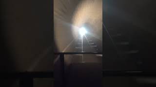 Live view from cab of fastest train crossing through tunnels in mountains countryside live shorts [upl. by Gibeon]