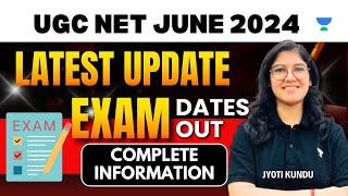 UGC NET June 2024 Latest Update  NTA UGC NET June 2024 Exam Date Out 😍🔥 [upl. by Attah93]