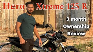 2024 Hero Xtreme 125 R 3 Months Review  better Than TVS Raider 125 [upl. by Auroora]