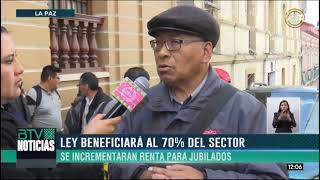 La Ley de Modificación de pensiones favorecerá al 70 del sector jubilado del país [upl. by Hamilton]