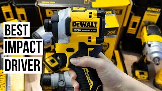 Best Cordless Impact Driver  Dewalt 20V Cordless Impact Driver Review [upl. by Ahseinek923]