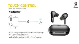 TOZO A2 True Wireless Stereo Earbuds  Full User Manual amp Troubleshooting Guide [upl. by Haya597]