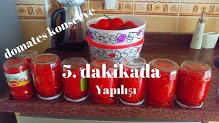 5 dakikada EVDE konserve YAPILIŞI [upl. by Kolnick]