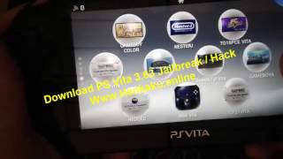 PS Vita Jailbreak Install Henkaku on 363 [upl. by Dalston]