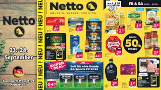 NETTO Prospekt  Gültig von 23092024  Supermarkt Prospekte amp Angebote DE [upl. by Iat]