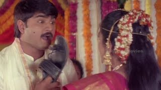 Superb Scene From English Pellam East Godavari Mogudu Movie  Srikanth Ramya Krishna [upl. by Ahsikat260]