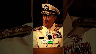 Admiral McRaven  KEEP MOVING  shorts dailymotivation [upl. by Roel]