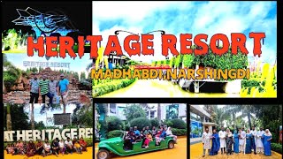 Heritage resort tour vlog water heritage resortMadhabdi Narsingdi [upl. by Anilocin325]